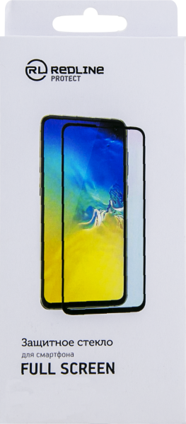 Защитное стекло RedLine для Huawei P Smart 2021 3D Full Glue (черная рамка)