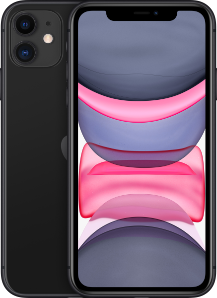 Смартфон Apple iPhone 11 128GB Черный для других стран смартфон apple iphone 15 pro 128gb blue titanium dual sim для других стран