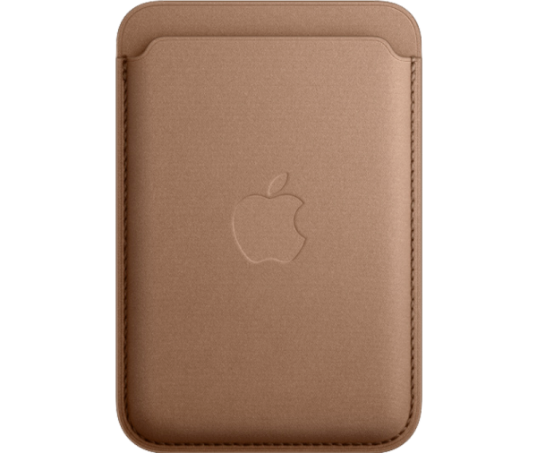Чехол-бумажник Apple MagSafe для iPhone, микротвил, коричневый (MT243ZM/A) чехол подставка satechi magnetic wallet stand искусственная кожа коричневый st vlwn