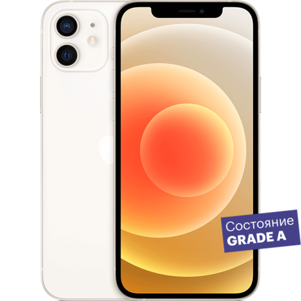 Смартфон Apple iPhone 12 128GB Белый Grade A [hk warehouse] apple iphone 13 128gb unlocked mix colors used a grade