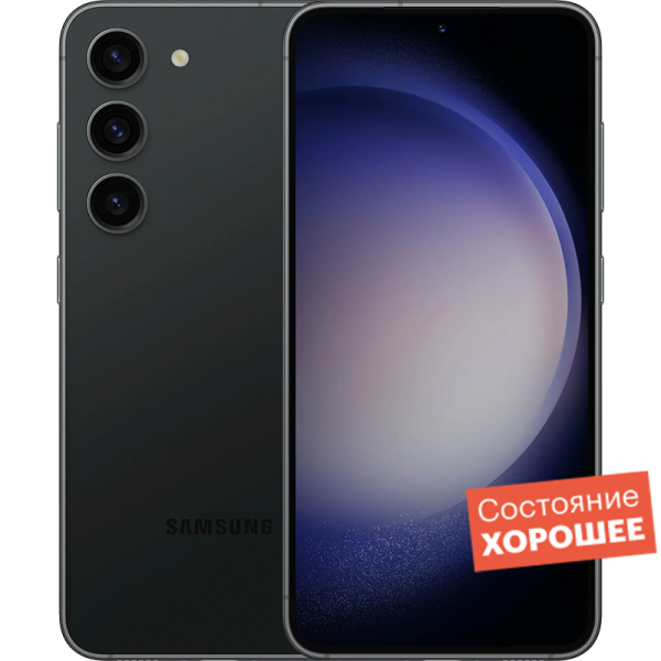 смартфон samsung galaxy s23 fe 5g sm s711 8 256gb 2sim графит Смартфон Samsung Galaxy S23 256GB Черный  